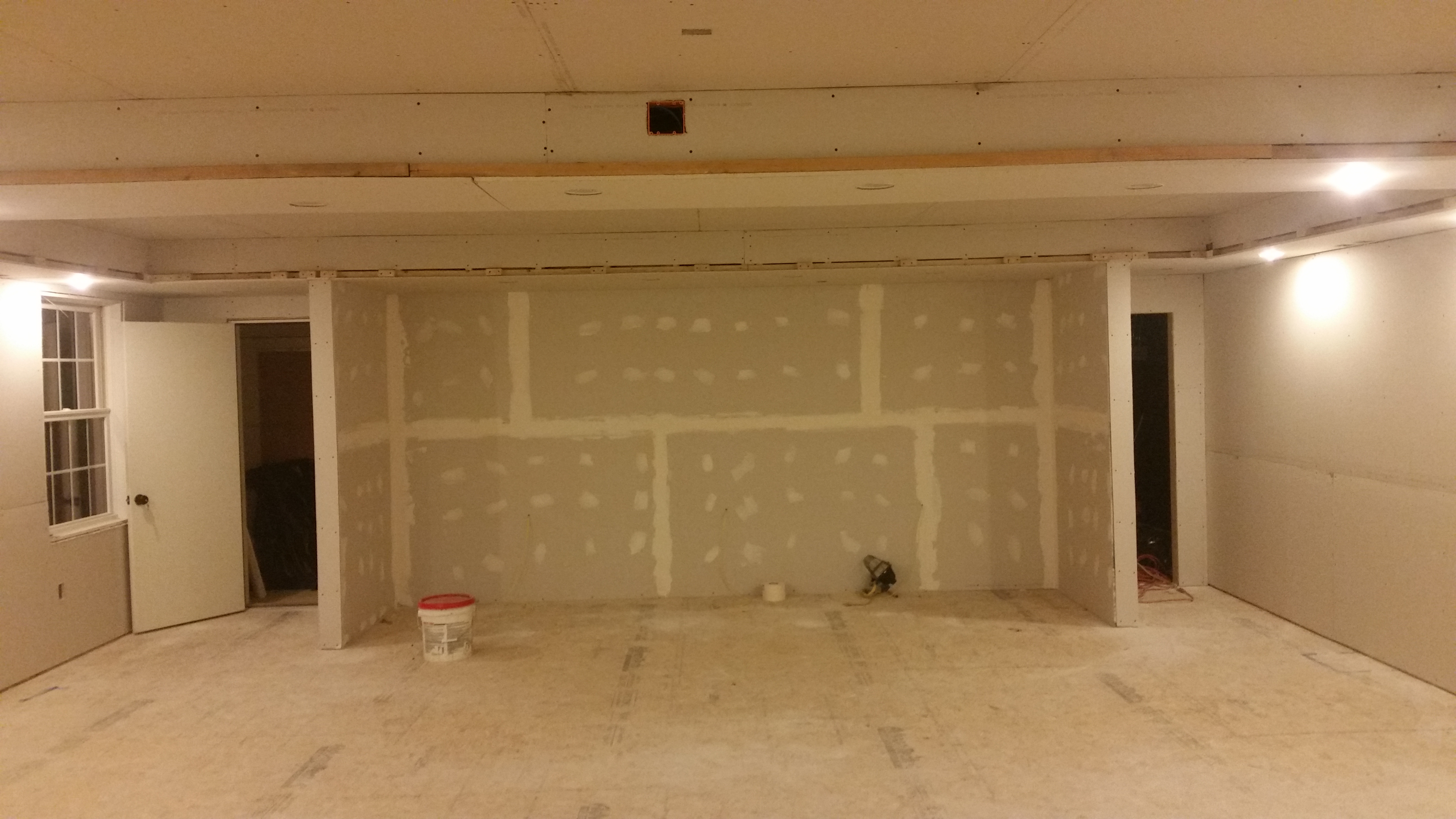 Drywalled Soffit