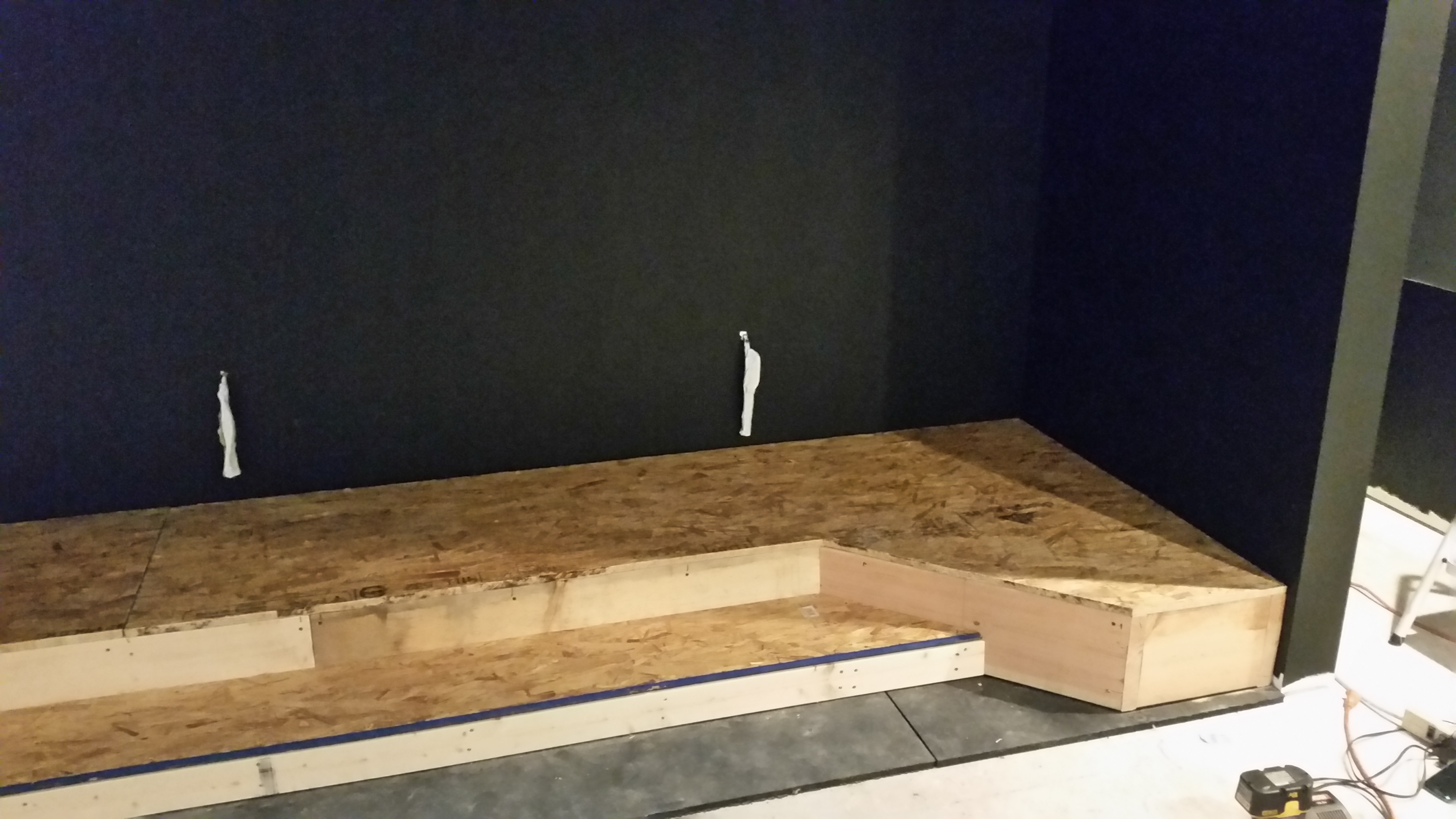 Home Theater Stage Flooring