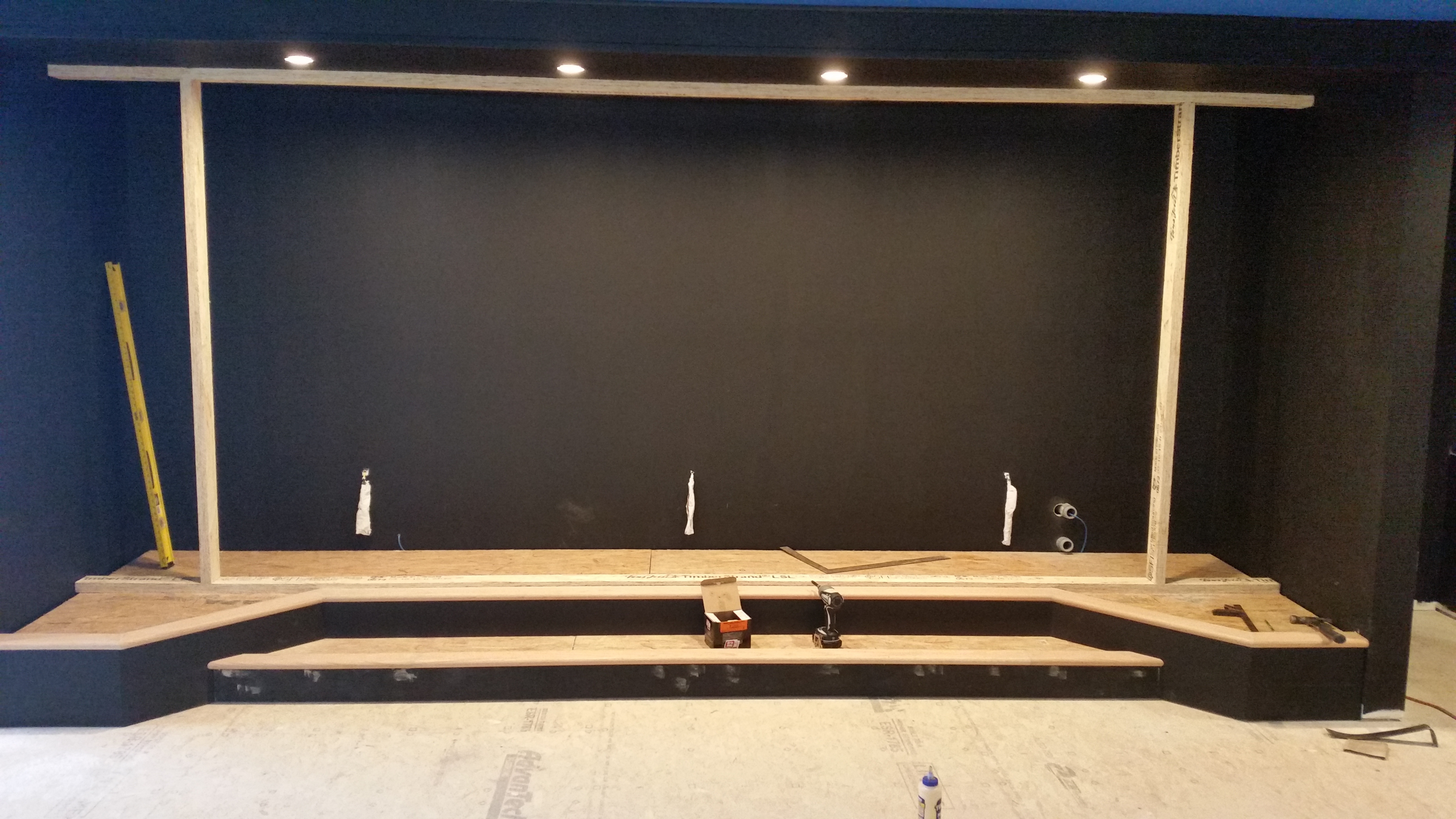 Home Theater Stage Trim
