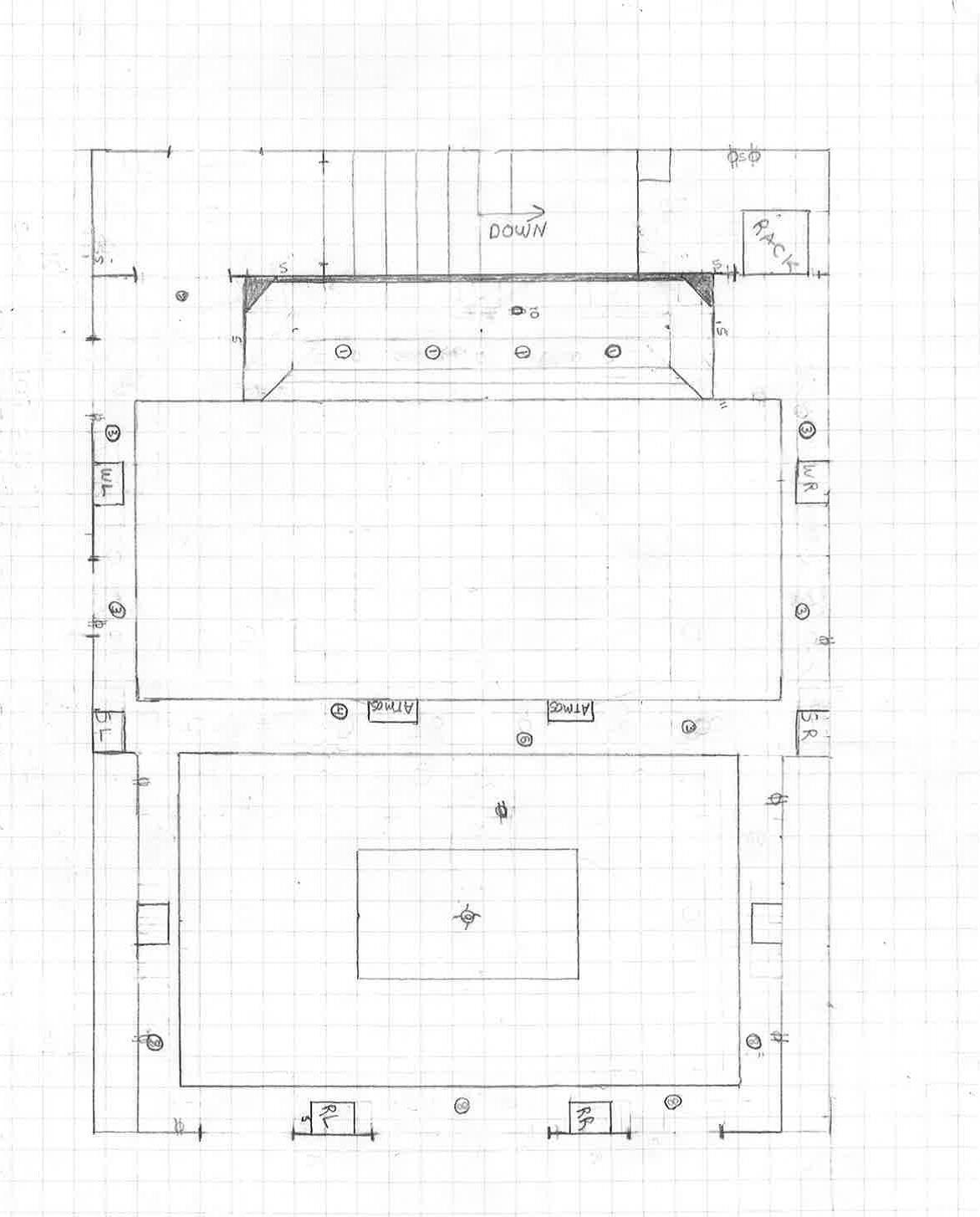 Home Theater Design Drawing