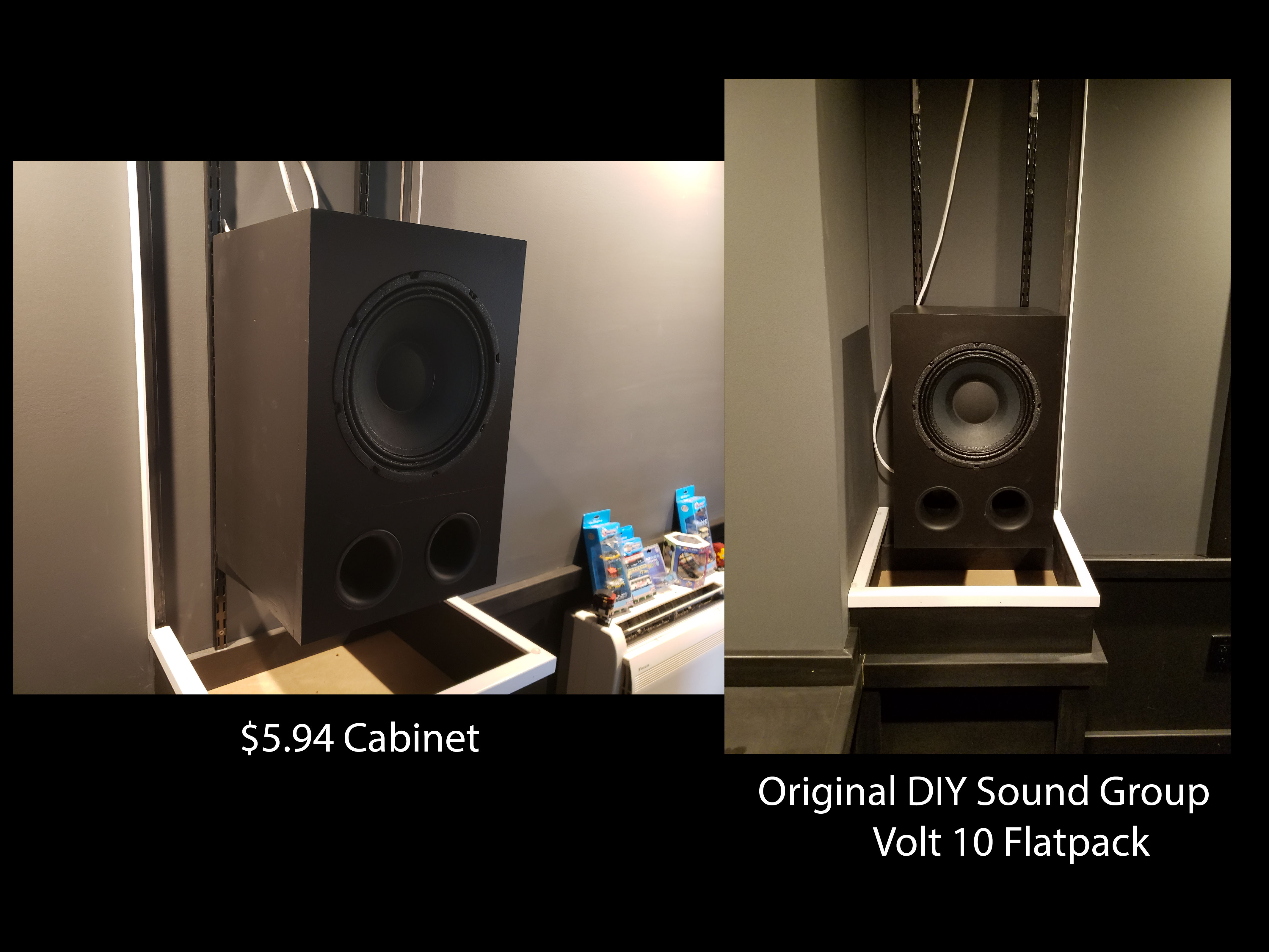 Build Low Cost Speaker Cabinets